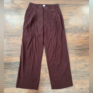 High Waisted Wide Leg Pants